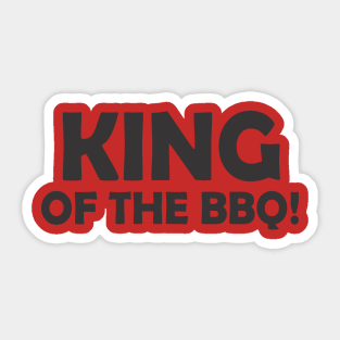 King Of The BBQ Sticker